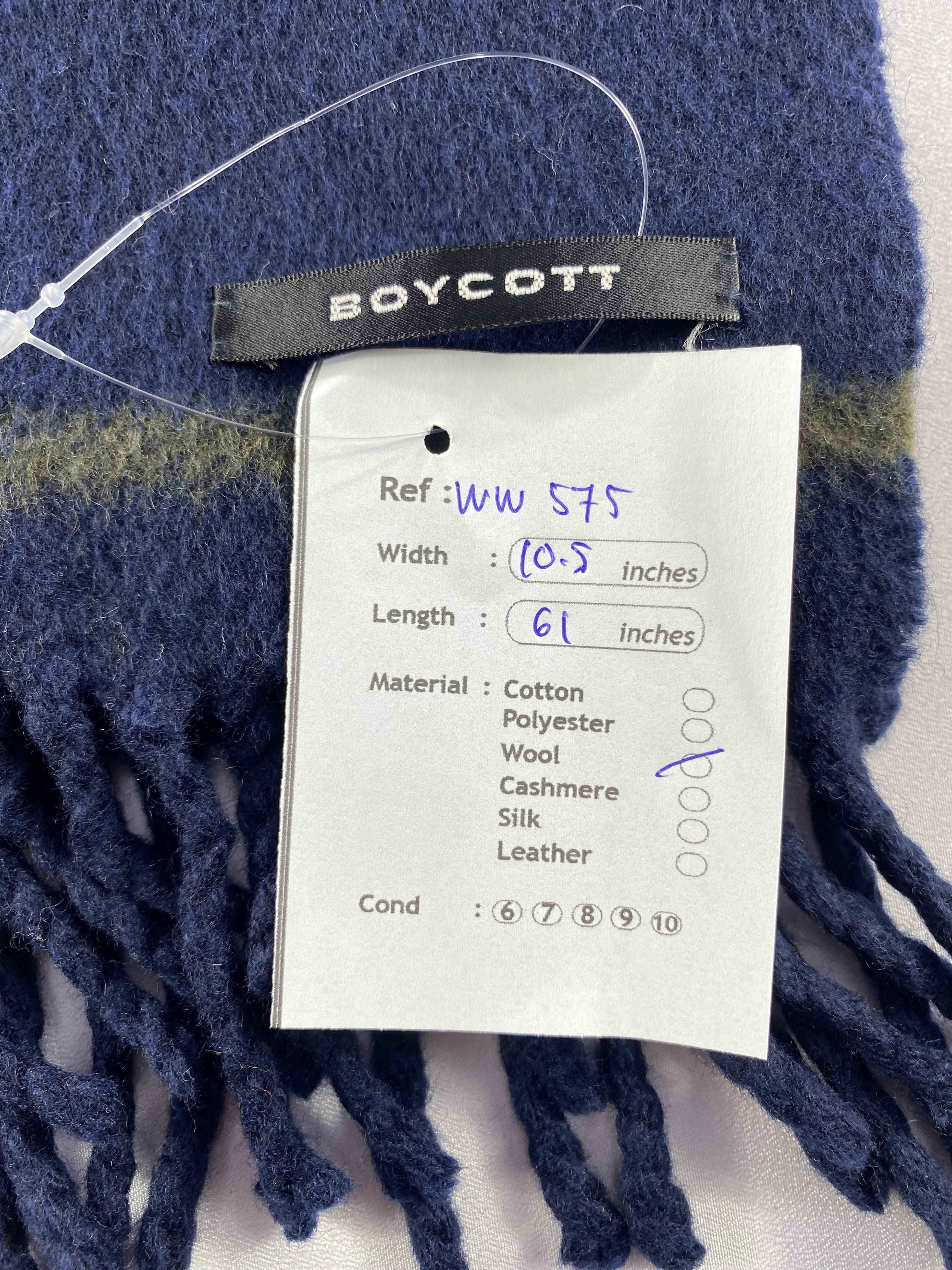 Boycott × Vintage Boycott Scarf / Muffler / Neckwear Size ONE SIZE - 5 Thumbnail