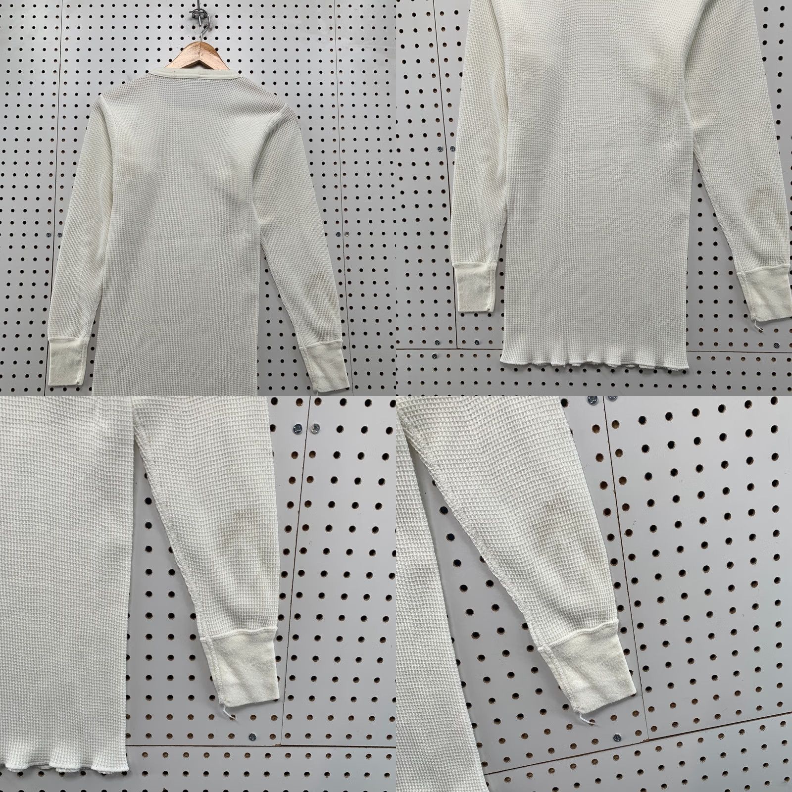 Vintage VINTAGE J.E. Morgan Long Johns Thermal Shirt Mens XL Crew Neck White Size US XL / EU 56 / 4 - 10 Thumbnail