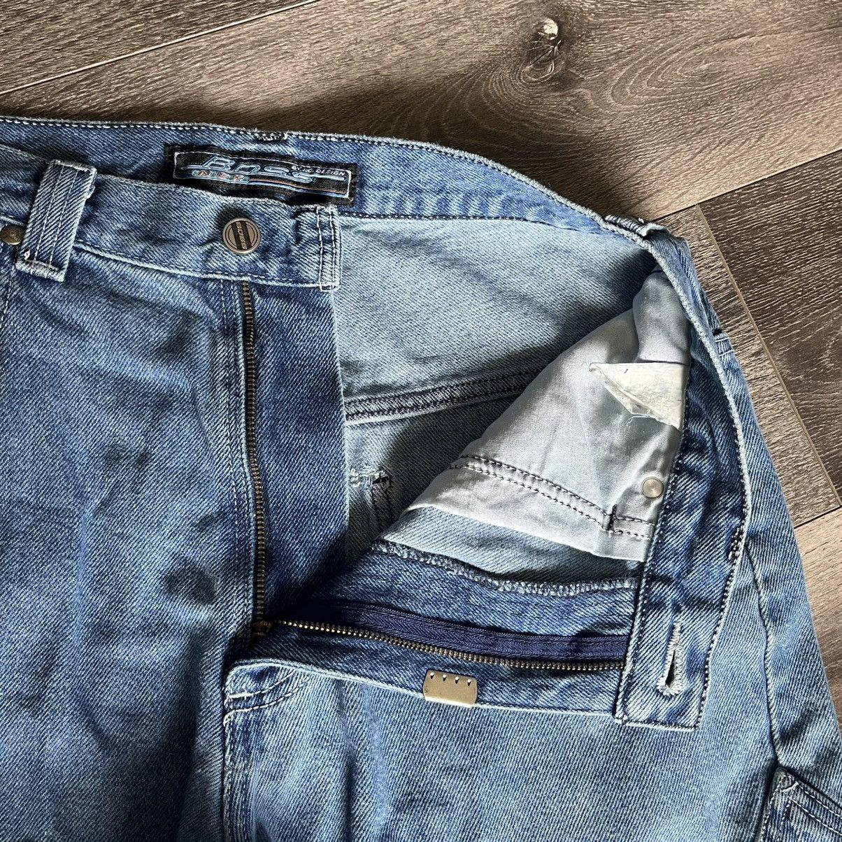 Vintage Vintage 90s Boss Baggy Skater Multi Pocket Denim Jeans 31x32 Size US 31 - 10 Thumbnail