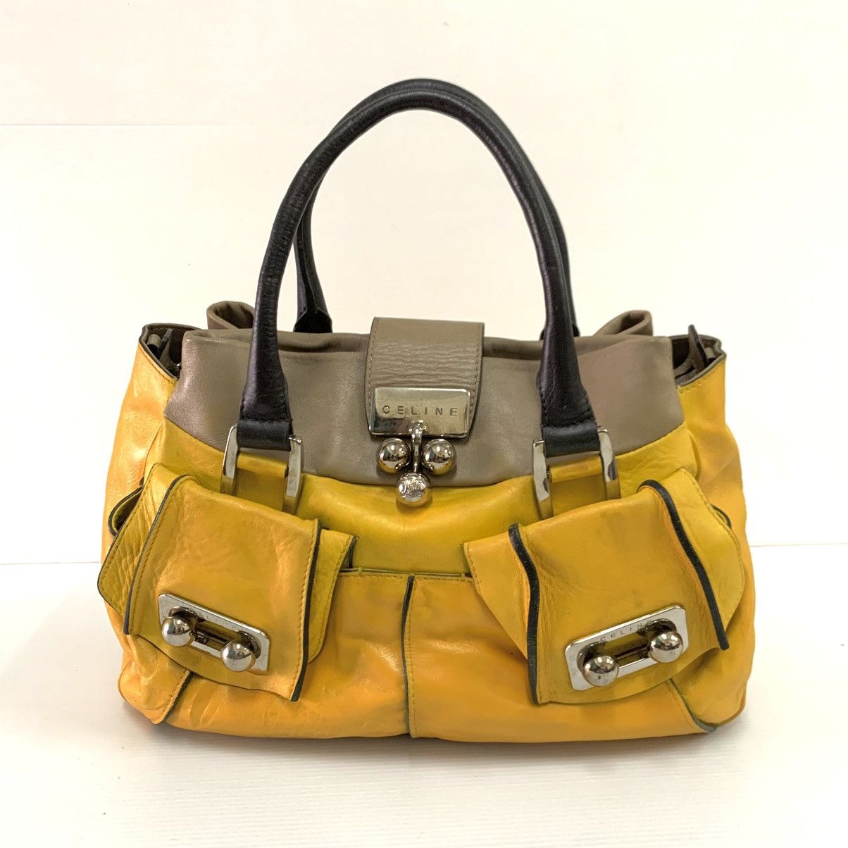 Celine Celine Leather Handbag Size ONE SIZE - 1 Thumbnail