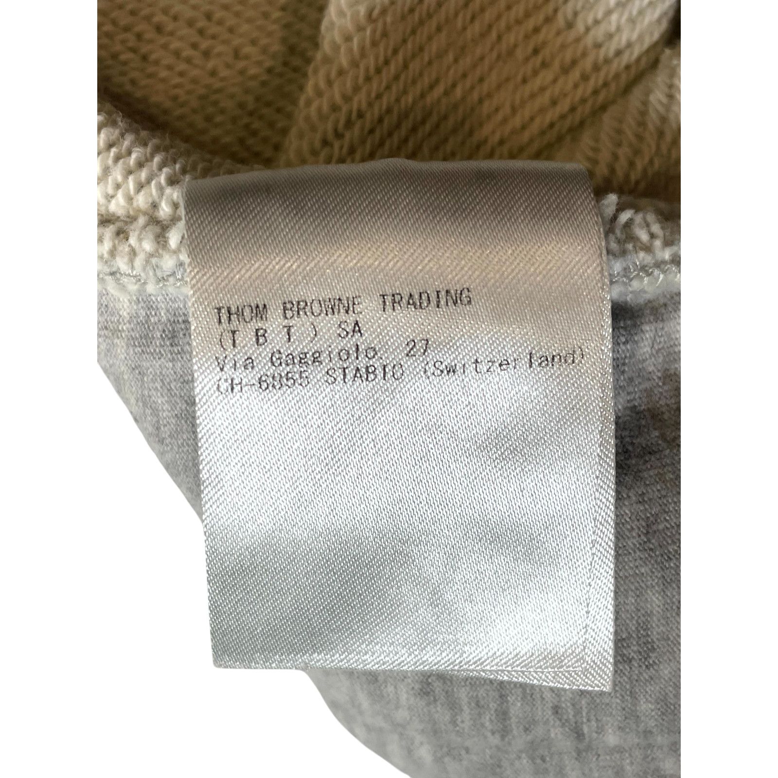Thom Browne Thom Browne Stripe Light Grey Sweats Size US 36 / EU 52 - 7 Thumbnail