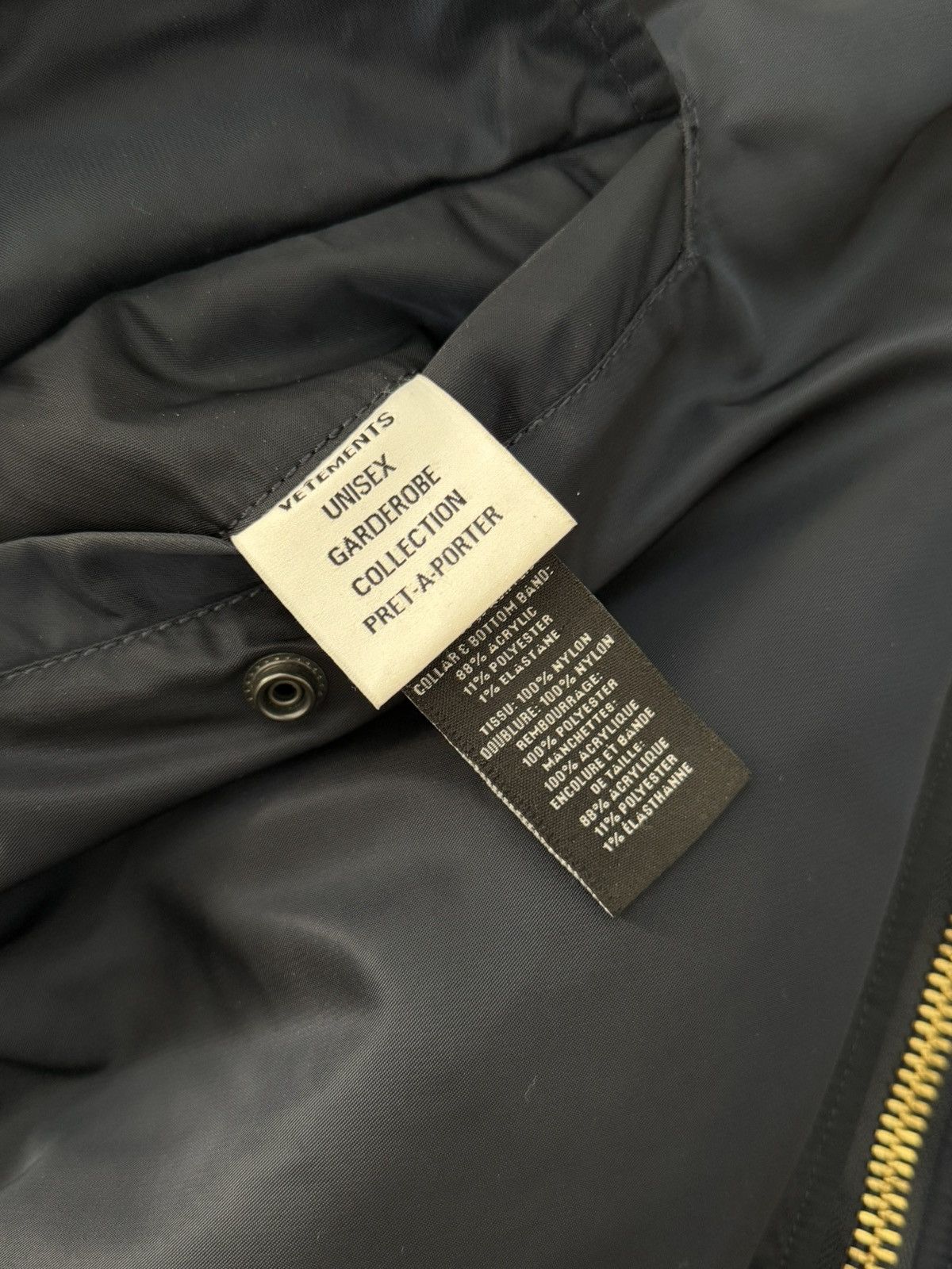 Vetements Vetements Motorsport Racing Bomber Sz.M Size US M / EU 48-50 / 2 - 7 Thumbnail