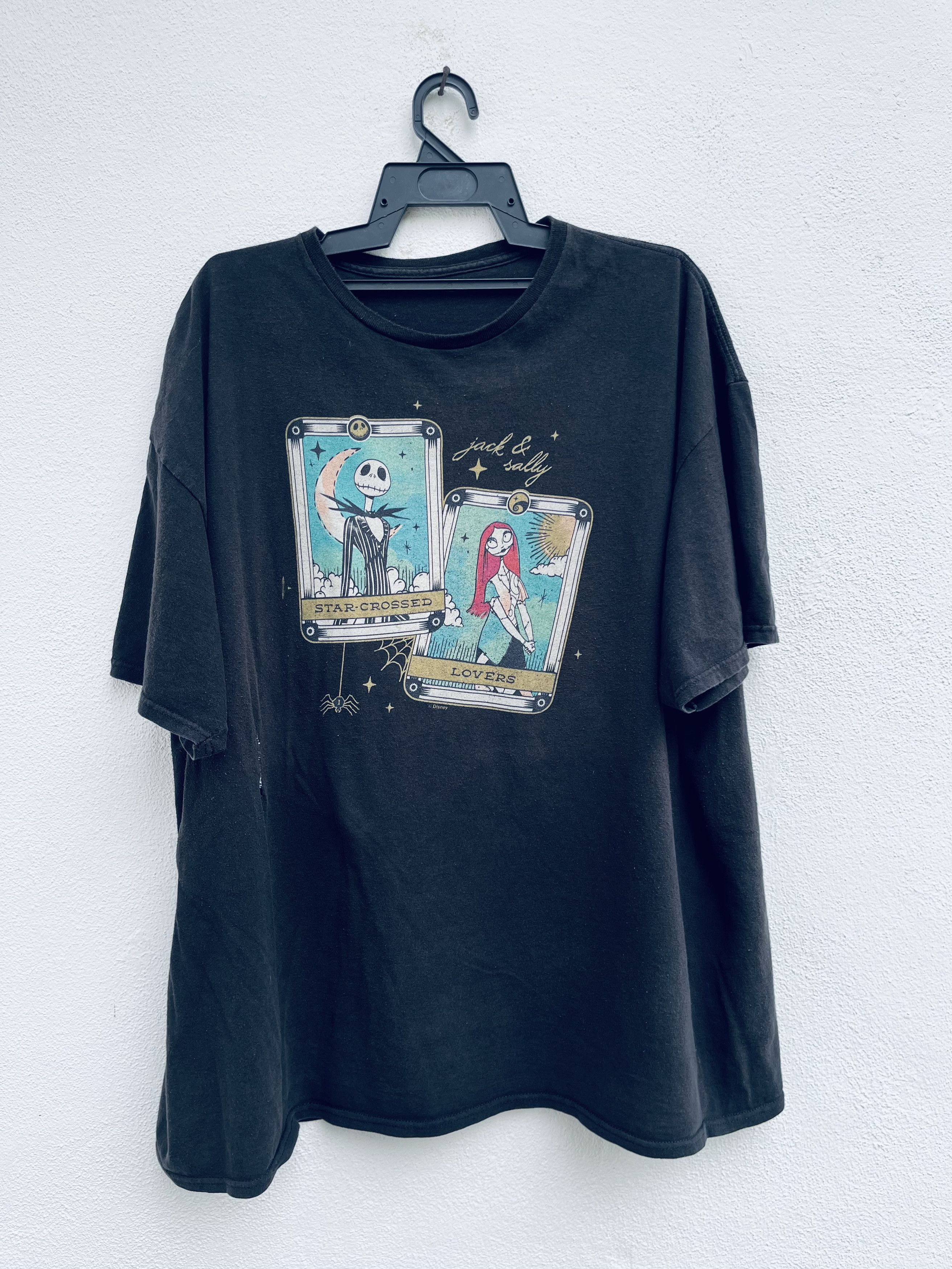 Vintage Vintage Jack & Sally Nightmare Before Christmas Shirt Size US XL / EU 56 / 4 - 3 Thumbnail