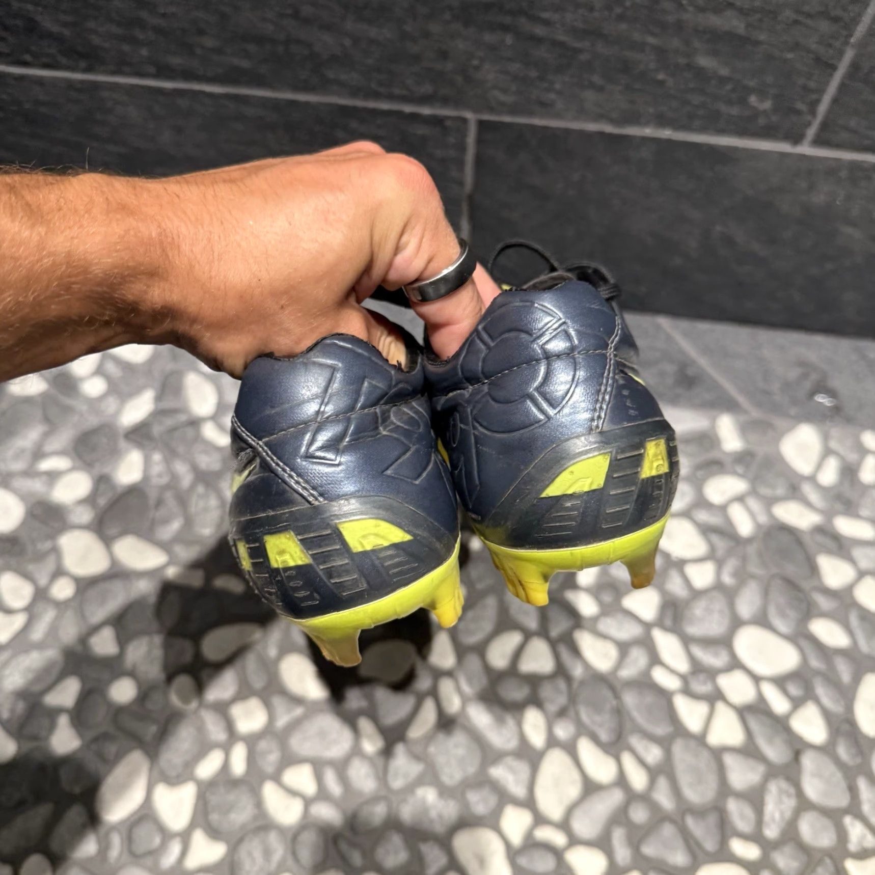 Nike Nike Total90 Laser lll FG 385423-470 Soccer Cleats Men US Size 8 Black Football Sneakers Nike Total 90 FG Cleats Men Size ONE SIZE - 7 Thumbnail
