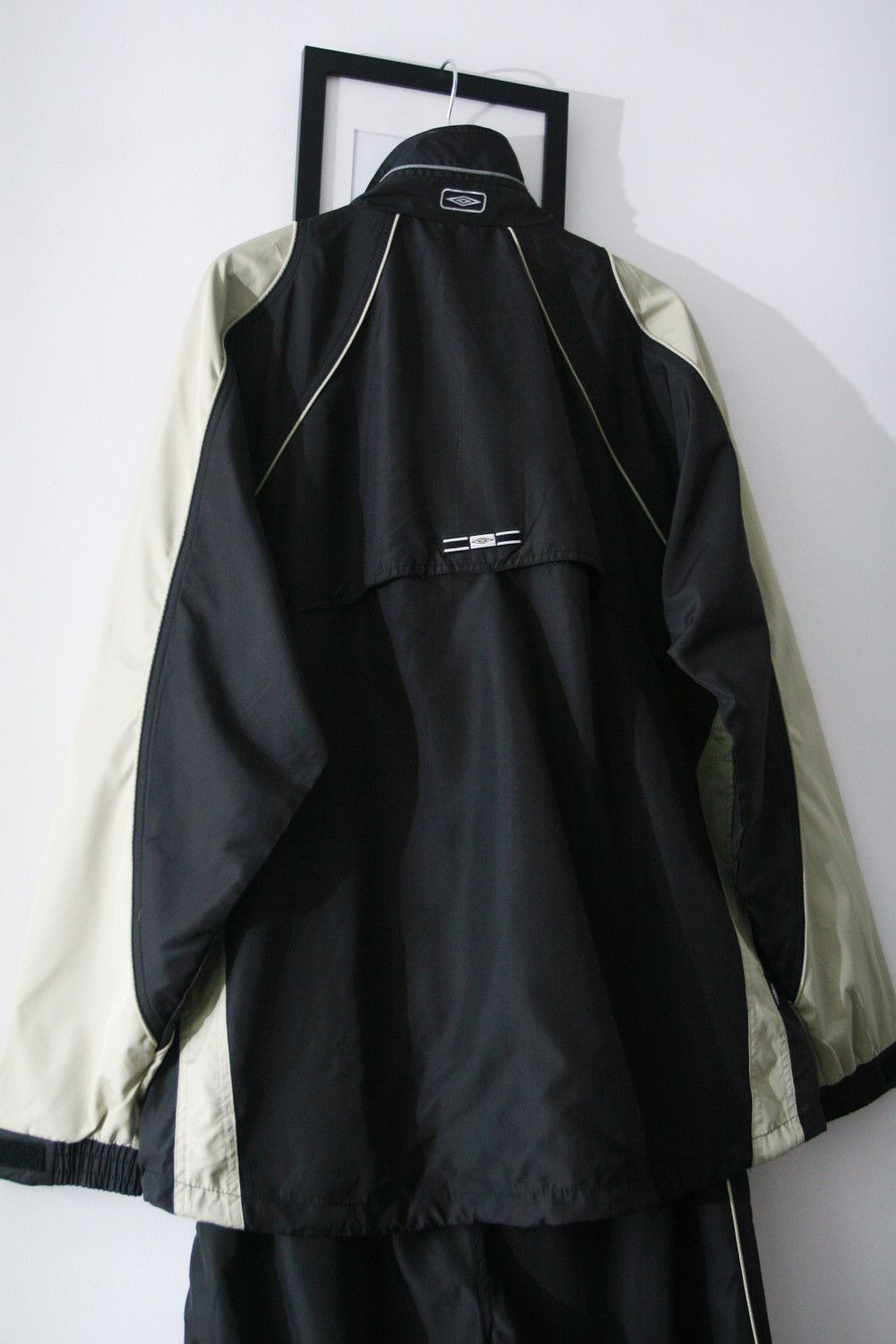 Umbro Vintage 90's Umbro Training Running Tracksuit SET Chav Black Size US L / EU 52-54 / 3 - 6 Thumbnail