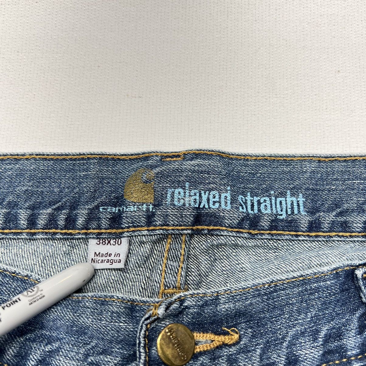 Carhartt Carhartt Jeans Relaxed Fit Denim Workwear Baggy Faded Y2K Size US 38 / EU 54 - 7 Thumbnail