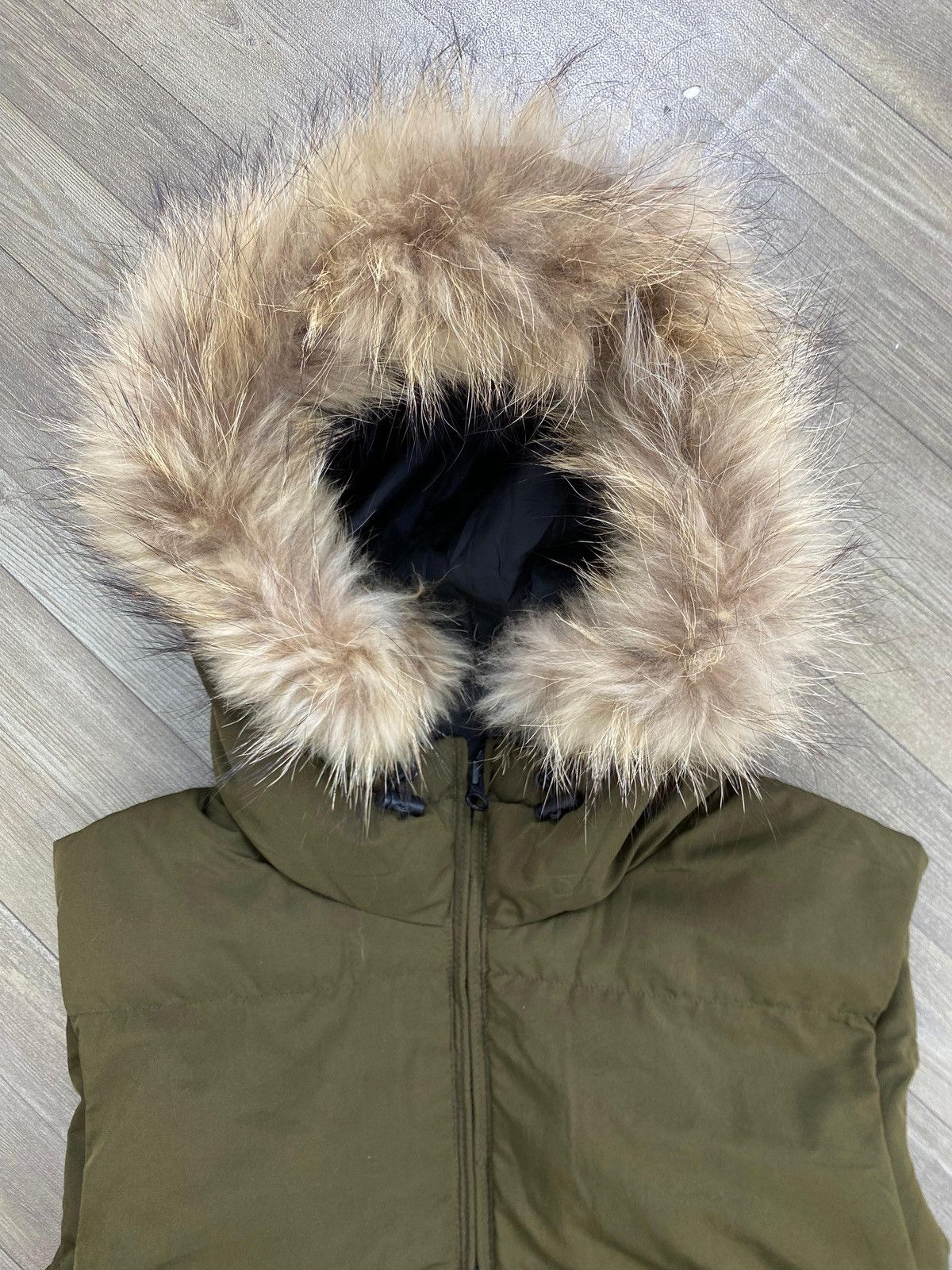 GU 2000s GU Fur Vest Puffer Down Jacket Size US L / EU 52-54 / 3 - 3 Thumbnail