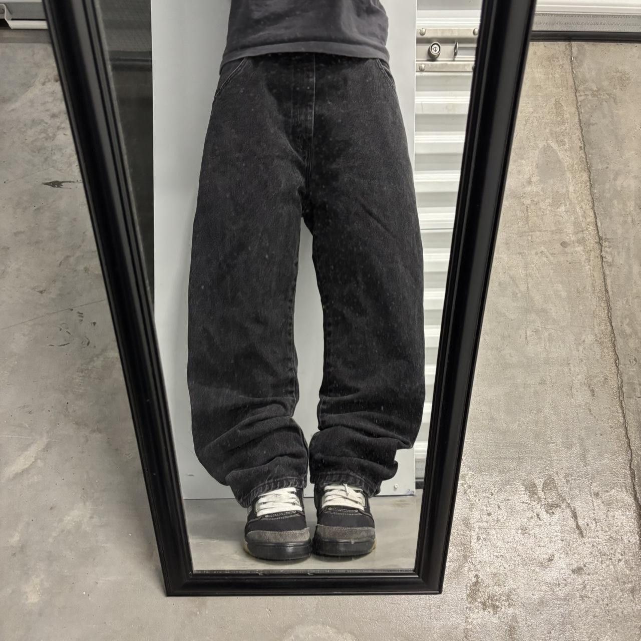 Vintage Crazy Vintage Y2K/2000s Grunge Black Essential Denim Jeans! 36x28 Size US 36 / EU 52 - 1 Thumbnail