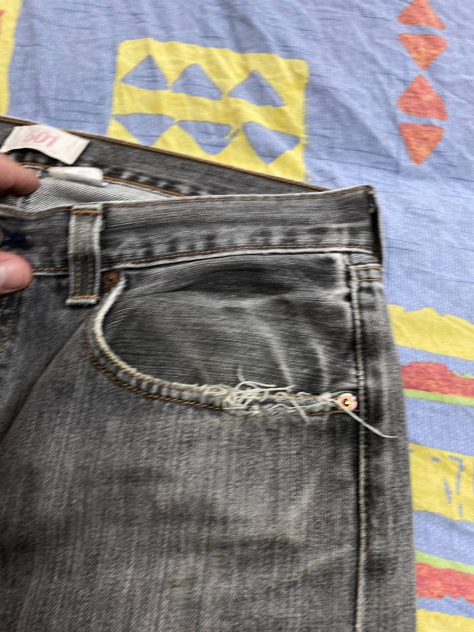 Levi's Levi's Jeans 501 Faded Denim Size US 32 / EU 48 - 16 Thumbnail