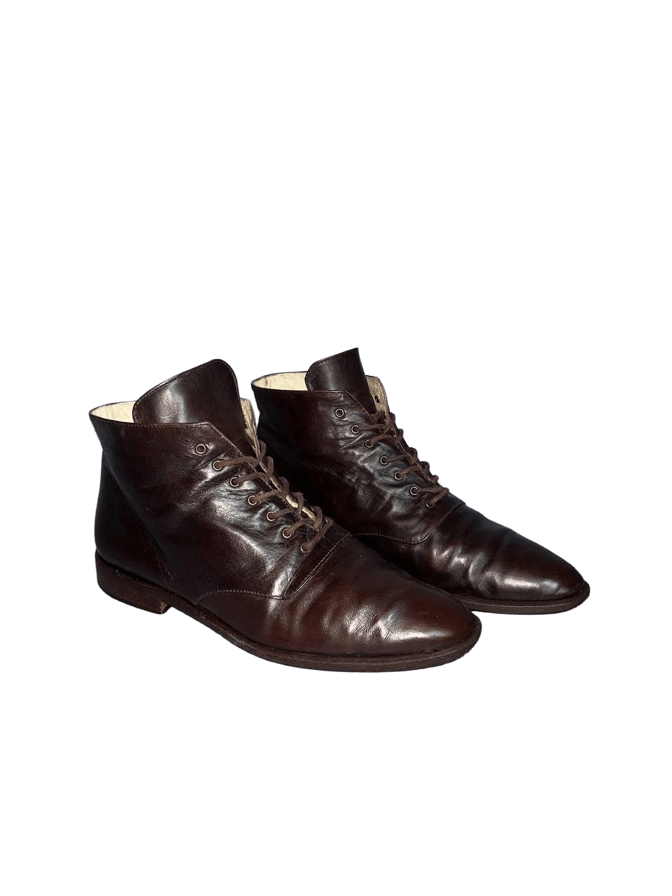 Bally Bally ISOLANA brown Lace-up ankle leather boots SIze 37 Size US 7 / IT 37 - 1 Thumbnail