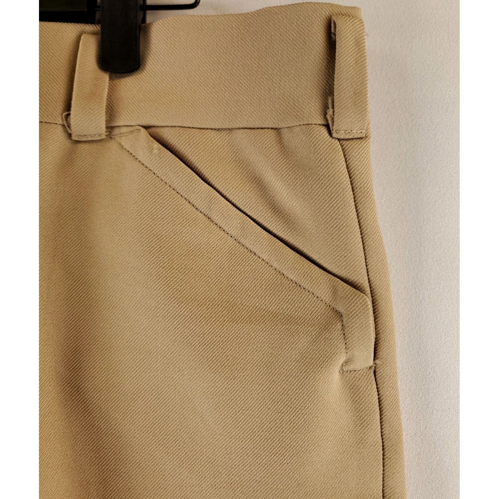 Vintage VINTAGE 50s 60s Gabardine Pants Brown Tan Mens 36x32 Dress Pants Men Brown Size US 36 / EU 52 - 3 Thumbnail