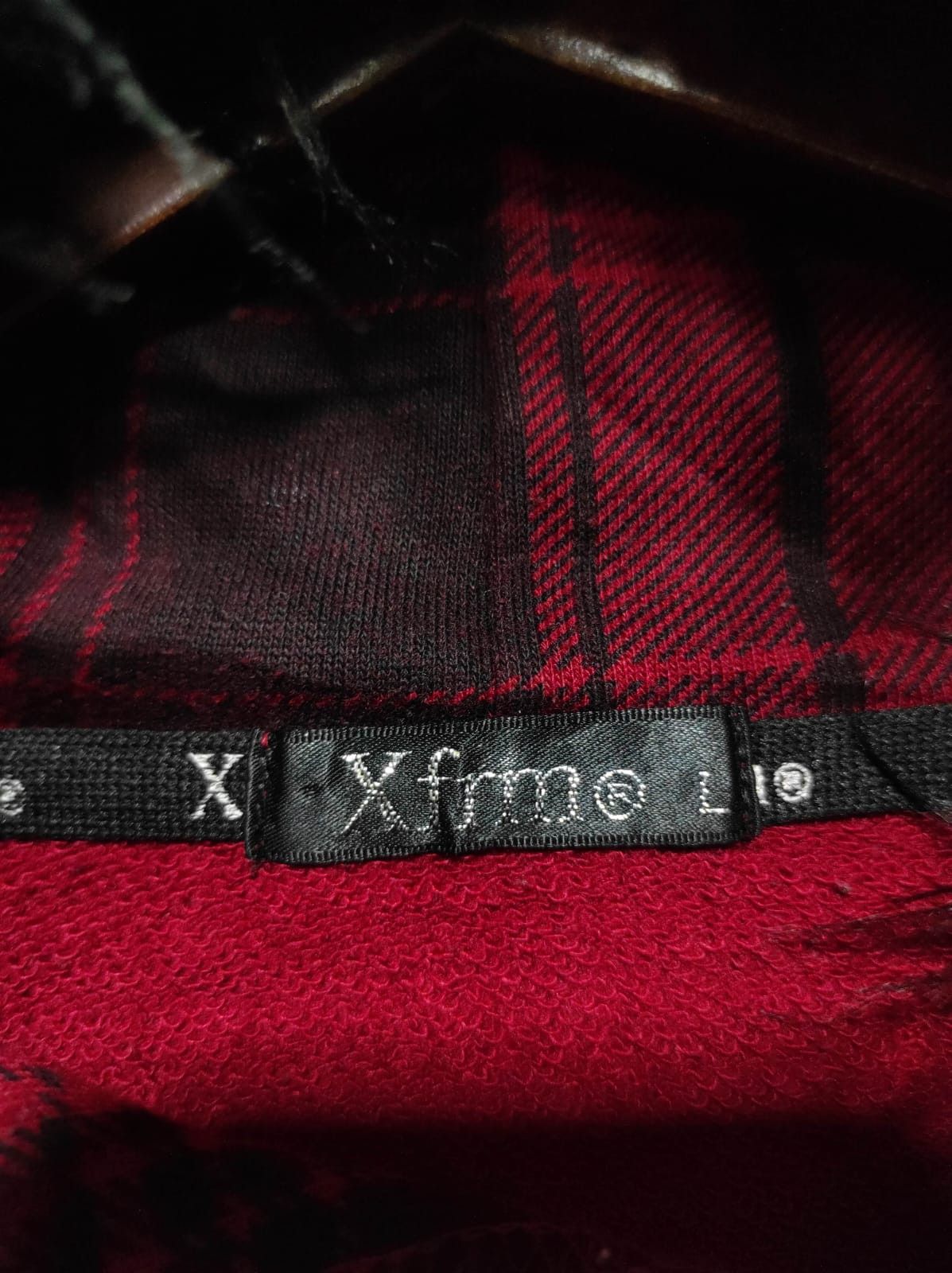 Japanese Brand XFRM Embossed fur hoodie ifsix LGB vkei style Size US M / EU 48-50 / 2 - 9 Thumbnail