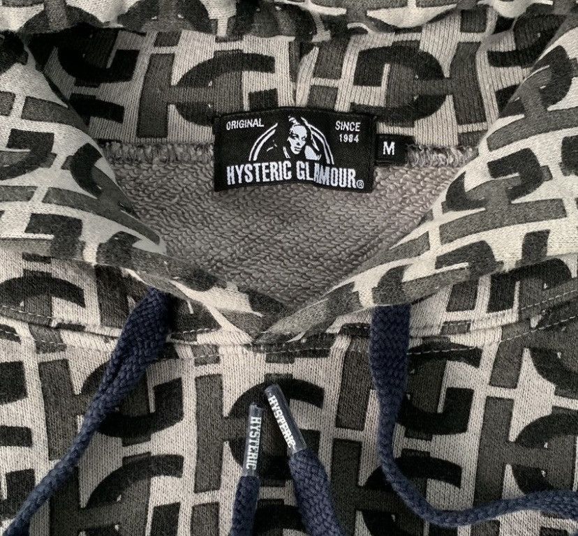 Japanese Brand Hysteric Glamour Pullover Hoodie All Over Printing Size US M / EU 48-50 / 2 - 3 Thumbnail