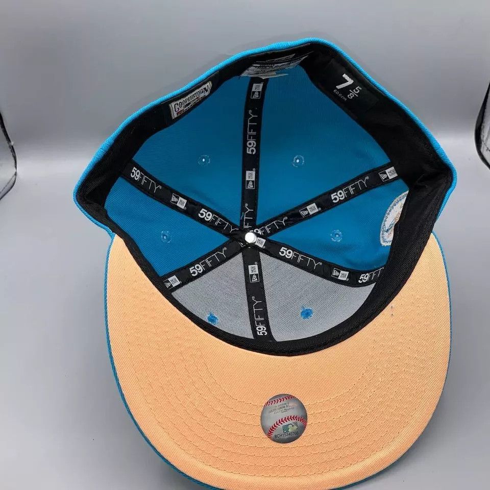 New Era Los Angeles LA Dodgers Hat Men 7 5/8 59Fifty New Era Fitted Size ONE SIZE - 4 Thumbnail