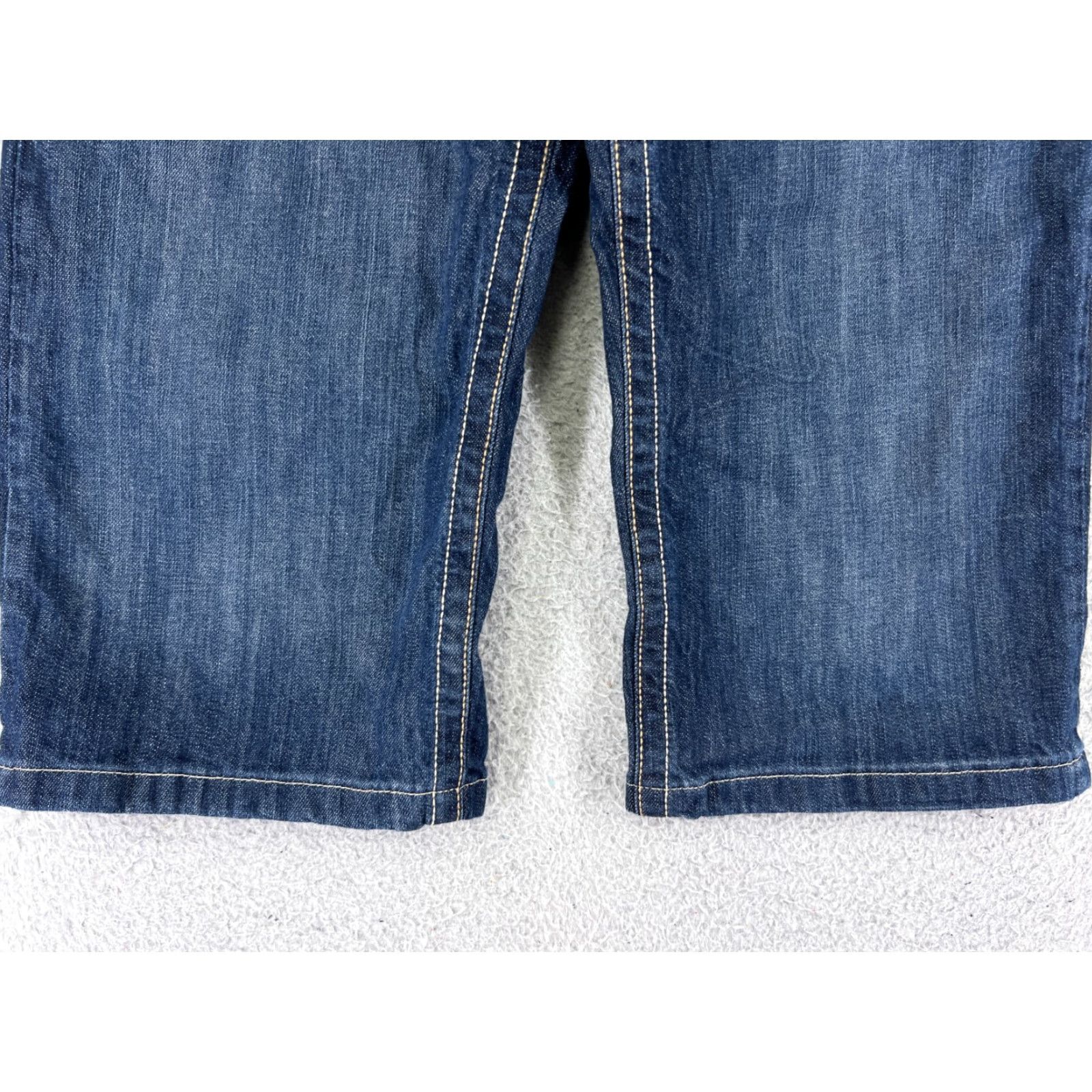 Vintage Cabela's Shorts Women's 4 Blue Denim Cotton Blend Walking Hiking 26x17 Denim Blue Outdoor 90s? Size 27" / US 4 / IT 40 - 5 Thumbnail