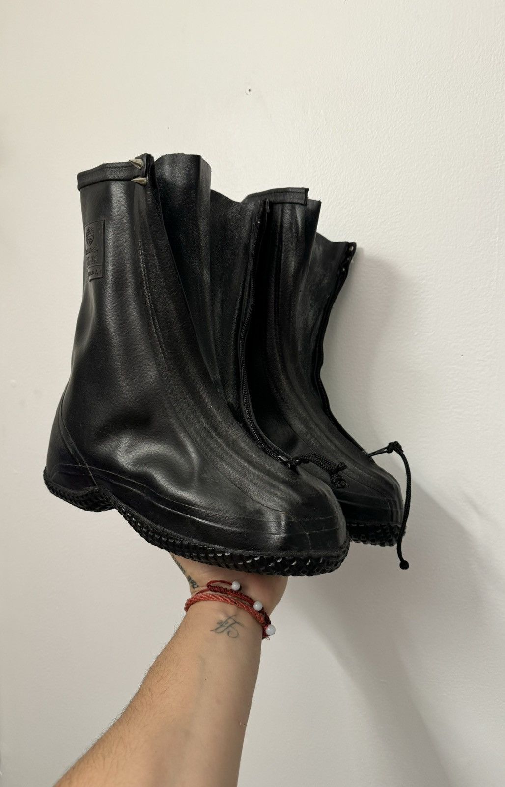 Vintage Vintage 1980s Spike WaterProof Dune Boots Size US 13 / EU 46 - 1 Thumbnail