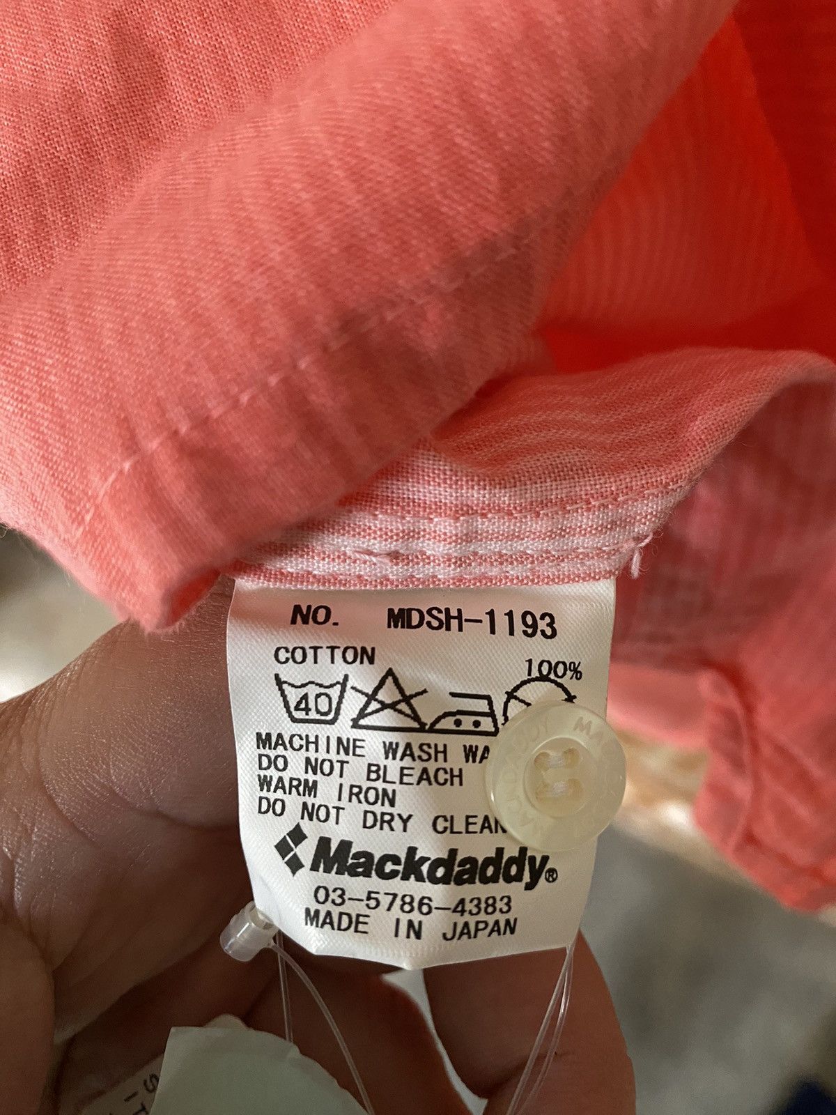 Japanese Brand × MasterPiece × PHENOMENON 🔥🔥🔥MACKDADDY gradient sweat collar button up Size US L / EU 52-54 / 3 - 12 Thumbnail