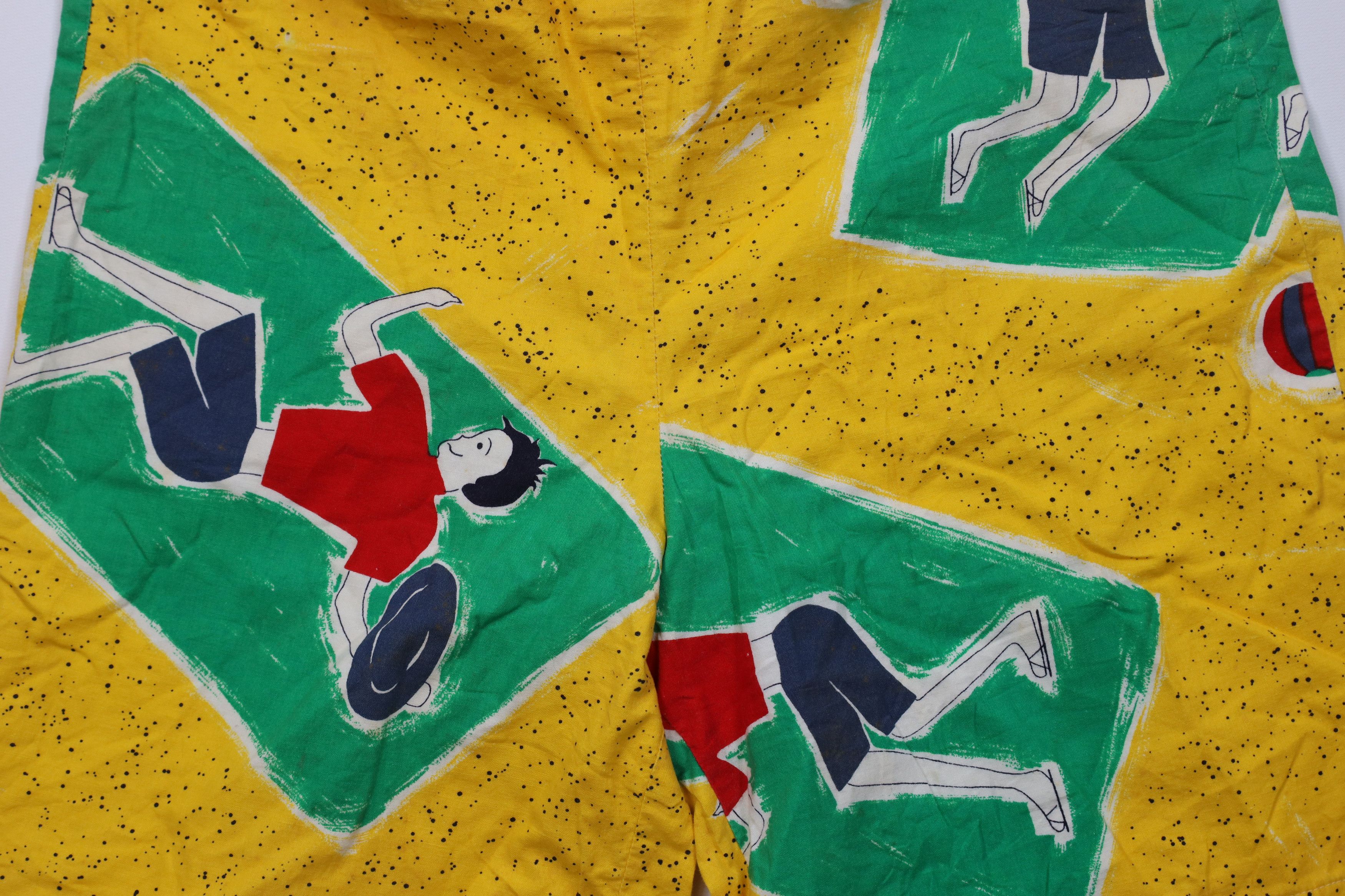 Vintage Vintage 70s Streetwear Beach Surfing Lined Shorts Trunks USA Size US 32 / EU 48 - 3 Thumbnail