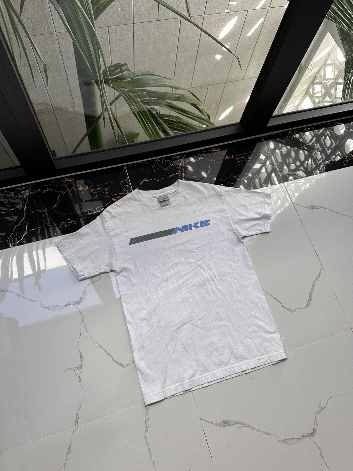Nike × Vintage NIKE VINTAGE BASIC LOGO STREETWEAR T-SHIRT Size US M / EU 48-50 / 2 - 2 Thumbnail