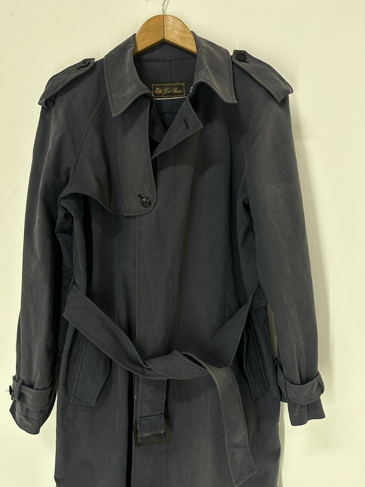 Loro Piana Loro Piana Trench Coat Jacket Design Made In Italy Size US S / EU 44-46 / 1 - 4 Thumbnail