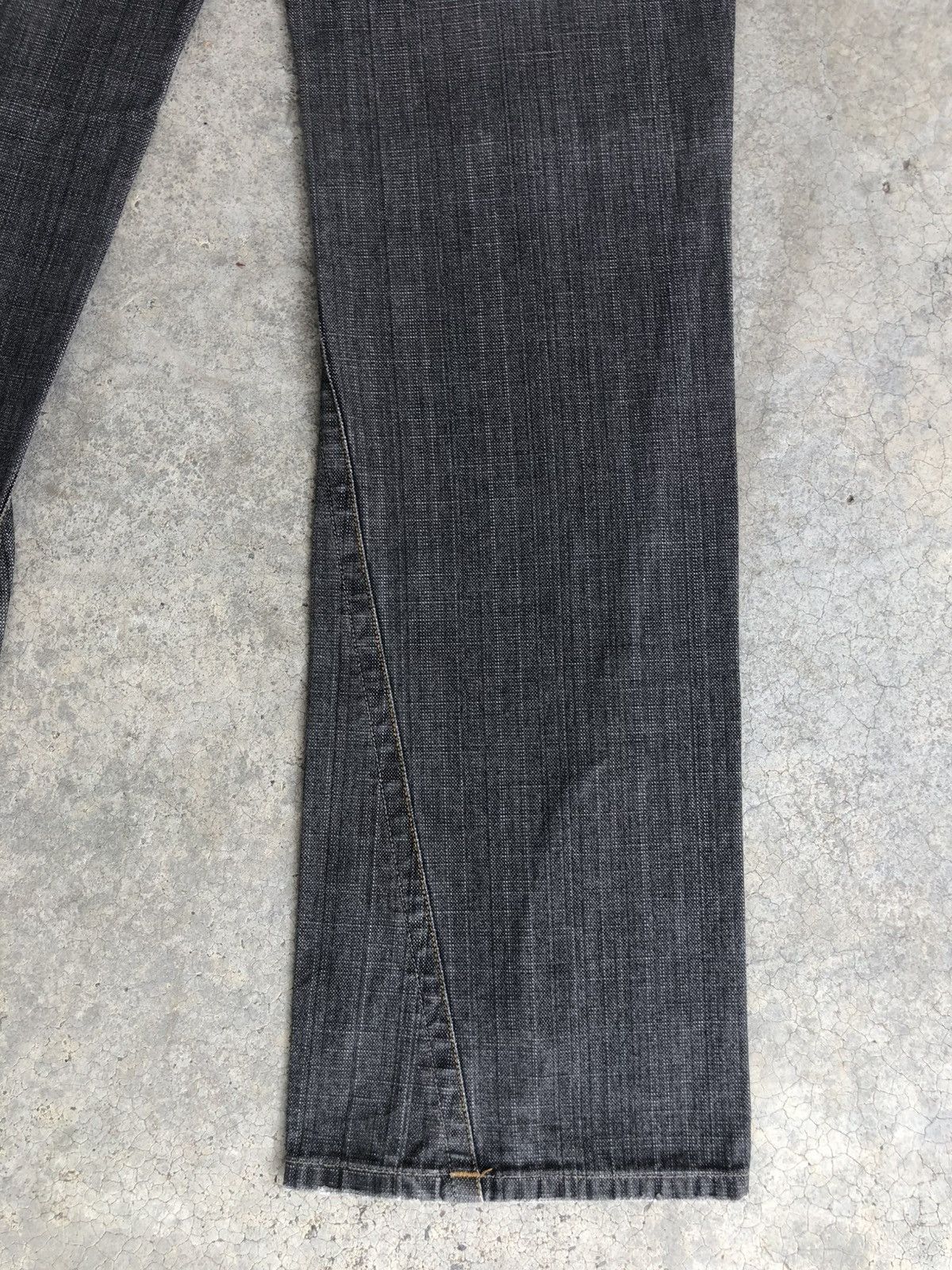 If Six Was Nine Japanese Woolrich Flared Jeans Distressed Denim Size US 31 - 12 Thumbnail