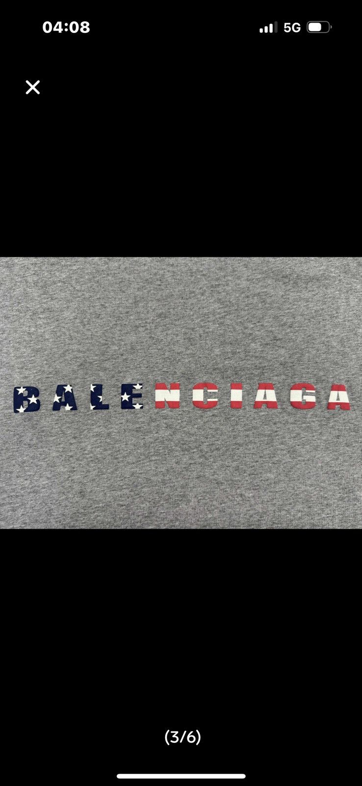 Balenciaga 🇺🇸🇺🇸🇺🇸🇺🇸logo tee Size US XL / EU 56 / 4 - 3 Thumbnail