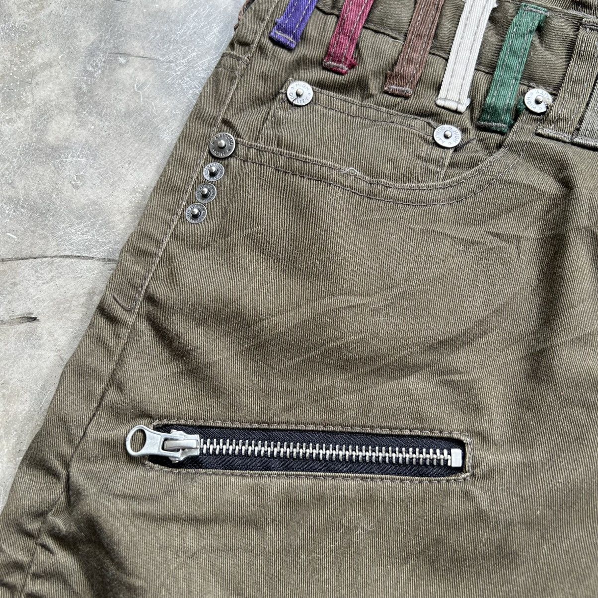 Hysteric Glamour 2000’s Nylaus Vkei Style Double Waist Short Pants Army Size US 32 / EU 48 - 6 Thumbnail