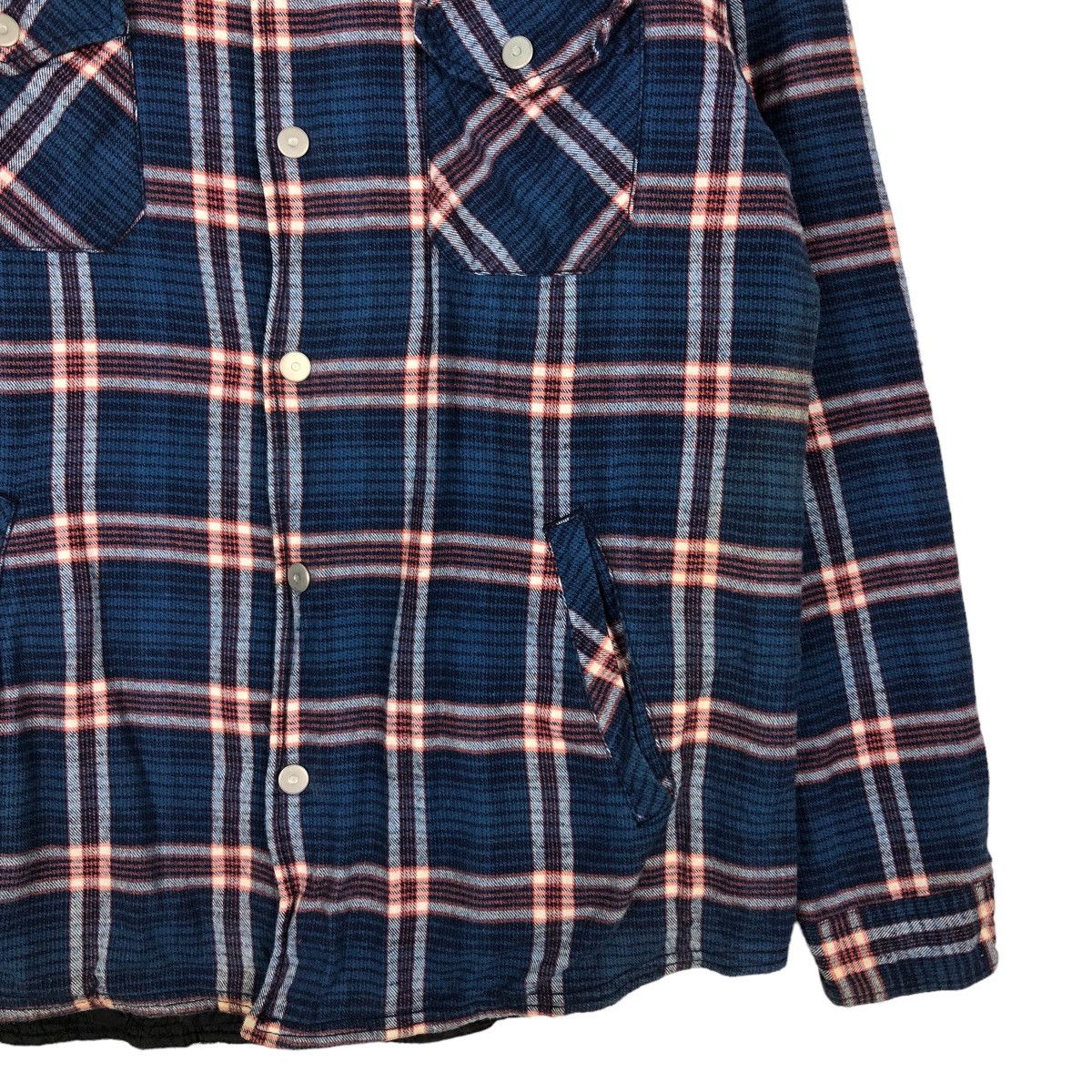 Japanese Brand 🔥Vintage Converse All Star Shirt Jacket Chore Tartan Design Size US L / EU 52-54 / 3 - 5 Thumbnail