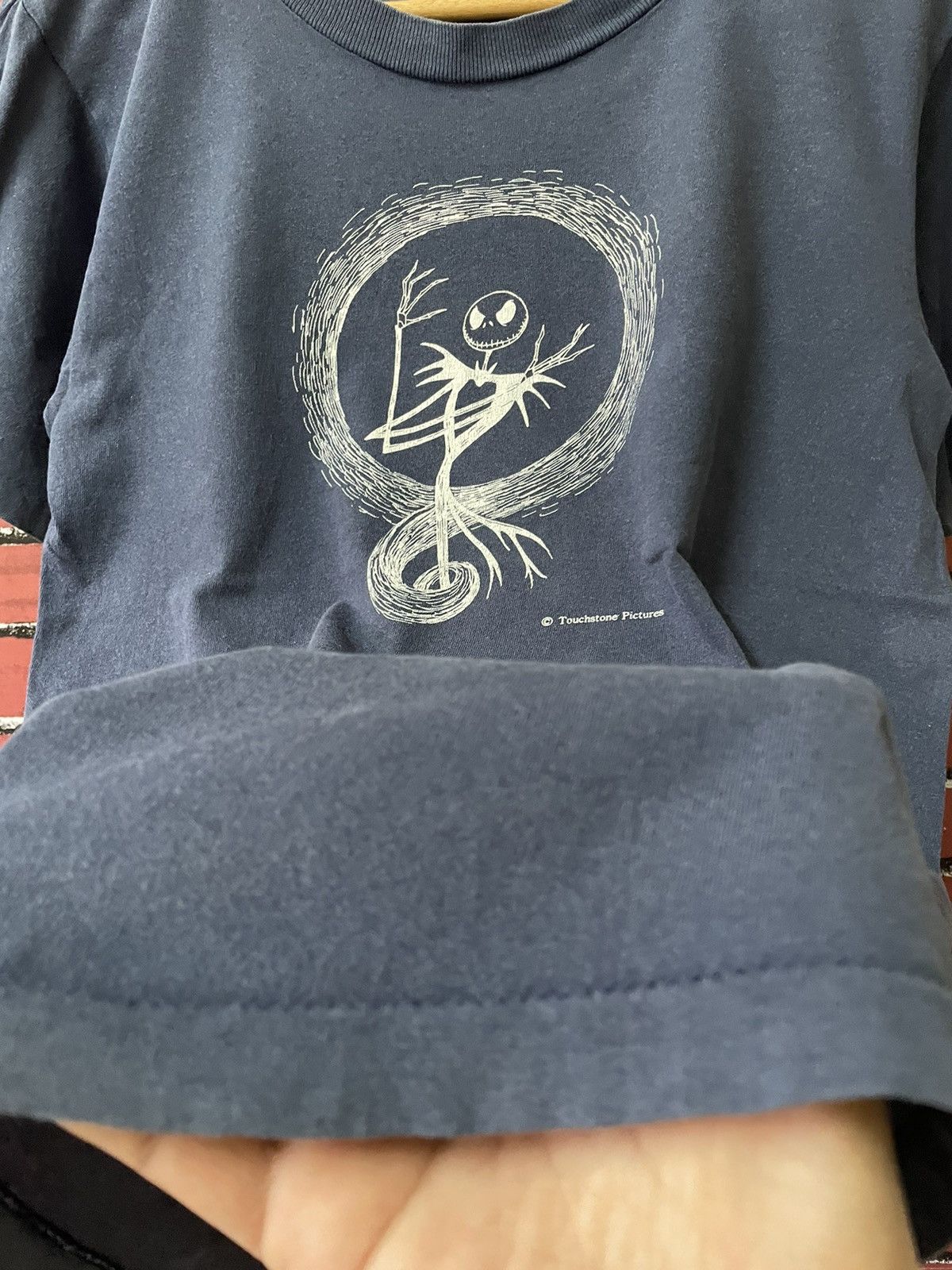Vintage VINTAGE THE NIGHTMARE BEFORE CHRISTMAS 90s TEE Size US M / EU 48-50 / 2 - 9 Thumbnail
