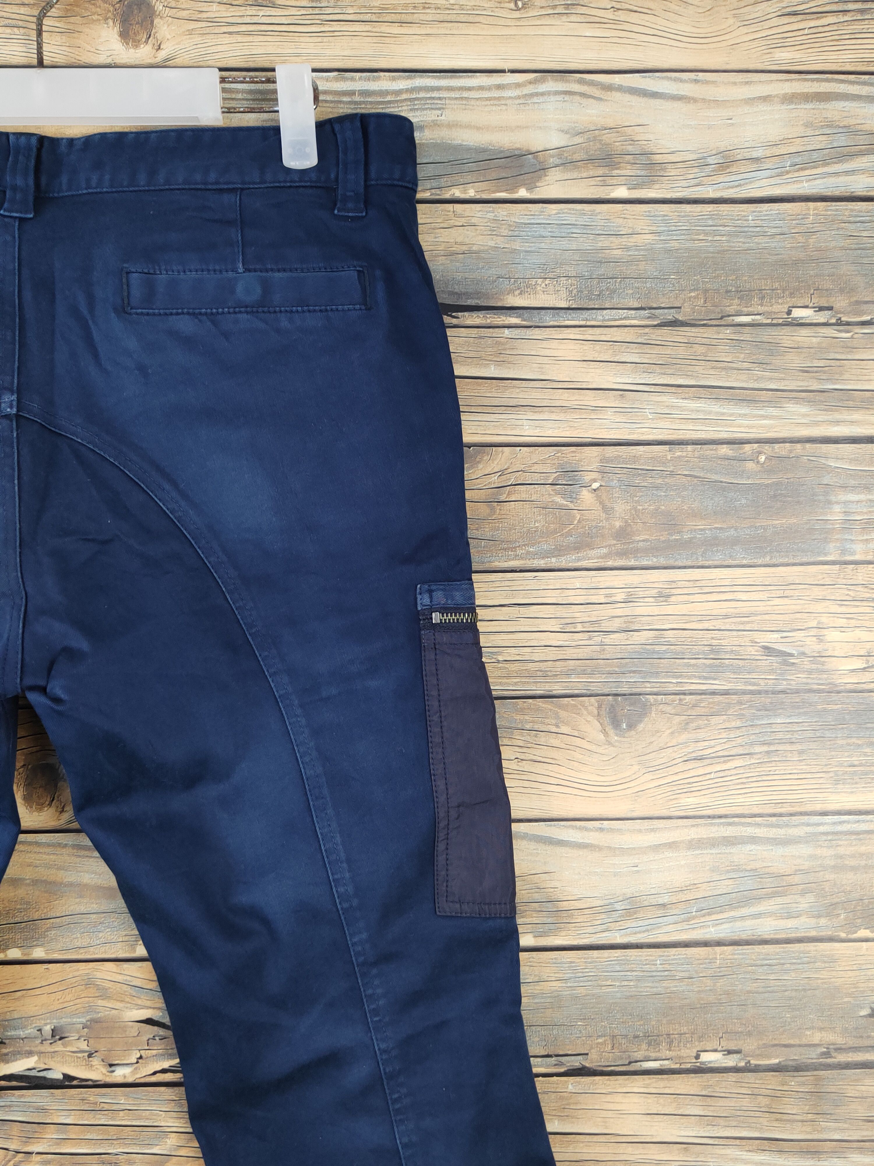 JOSEPH HOMME Joseph Homme Navy Multipocket Tactical Cargo Pants #W1791 Size US 33 - 10 Thumbnail