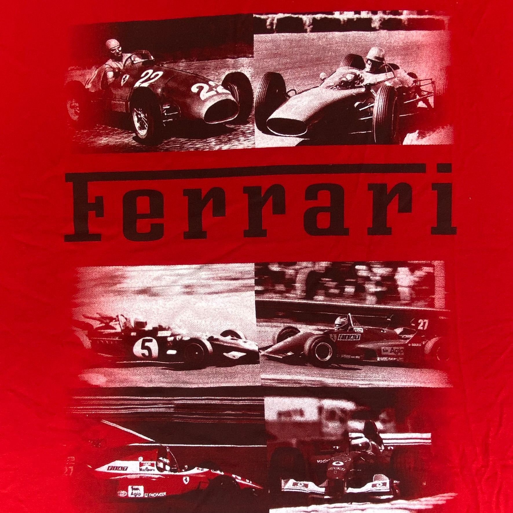 Ferrari Vintage Y2K Ferrari Racing Shirt Formula 1 Uno F1 Team Tee Size US XL / EU 56 / 4 - 3 Thumbnail