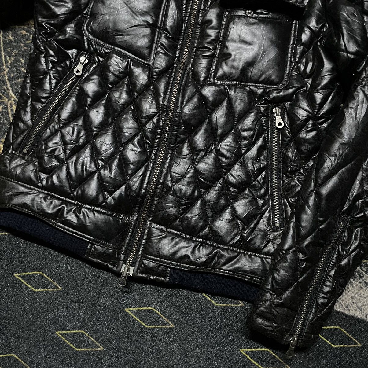 If Six Was Nine × JACKROSE × Share Spirit Homme ☠️DOPE☠️☠️- JACKROSE QUILTED PUFF BIKERS JACKET DETACHED FURR Size US M / EU 48-50 / 2 - 6 Thumbnail