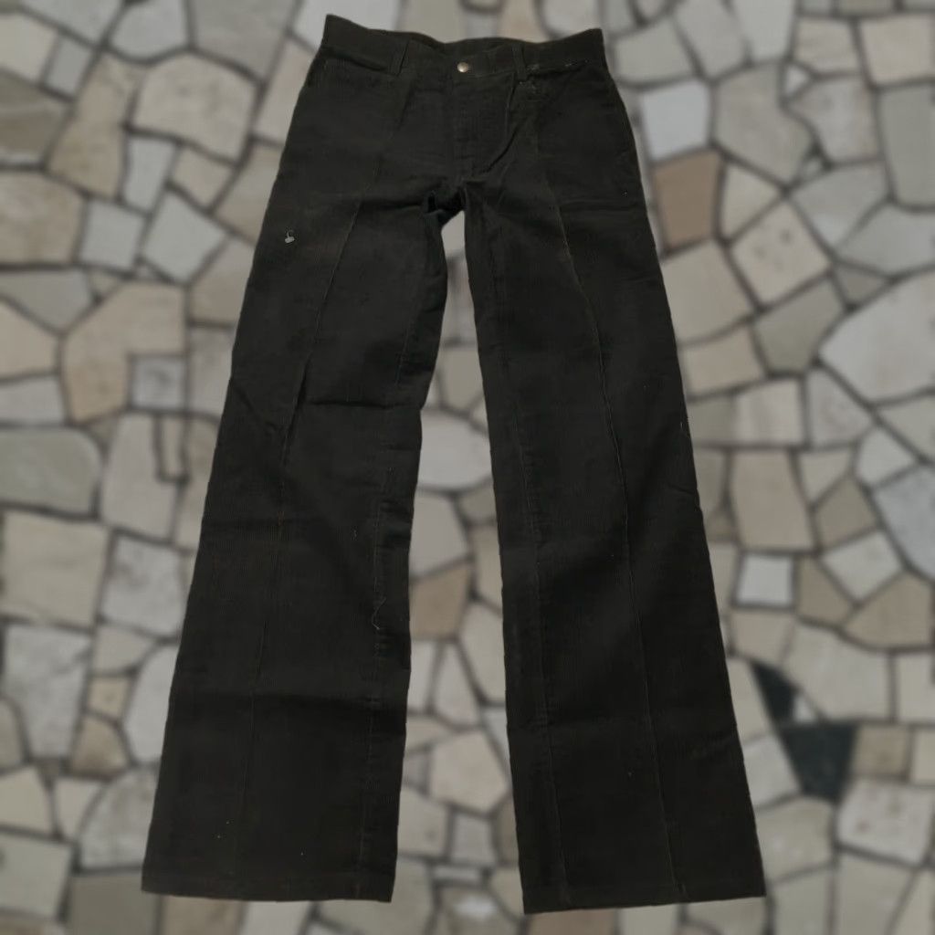 Vintage VINTAGE zacari pants Men's 30 Corduroy Cotton Chino Straight 90s Y2K Brown Solid Casual Business Travel Workwear Classic Mens Size US 30 / EU 46 - 1 Thumbnail