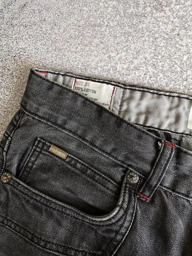 Ecko Unltd. Vintage ECKo Unltd Skull Embroidered Jeans Size US 34 / EU 50 - 9 Thumbnail