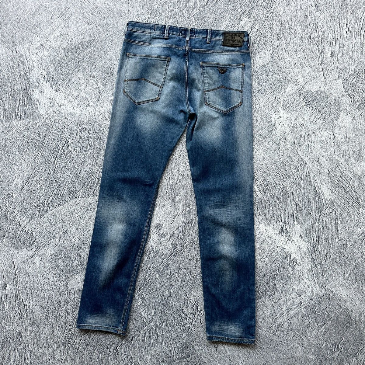 Armani × Giorgio Armani × Vintage Vintage Men’s Armani Jeans Blue Size: 32/33 Size US 32 / EU 48 - 8 Thumbnail