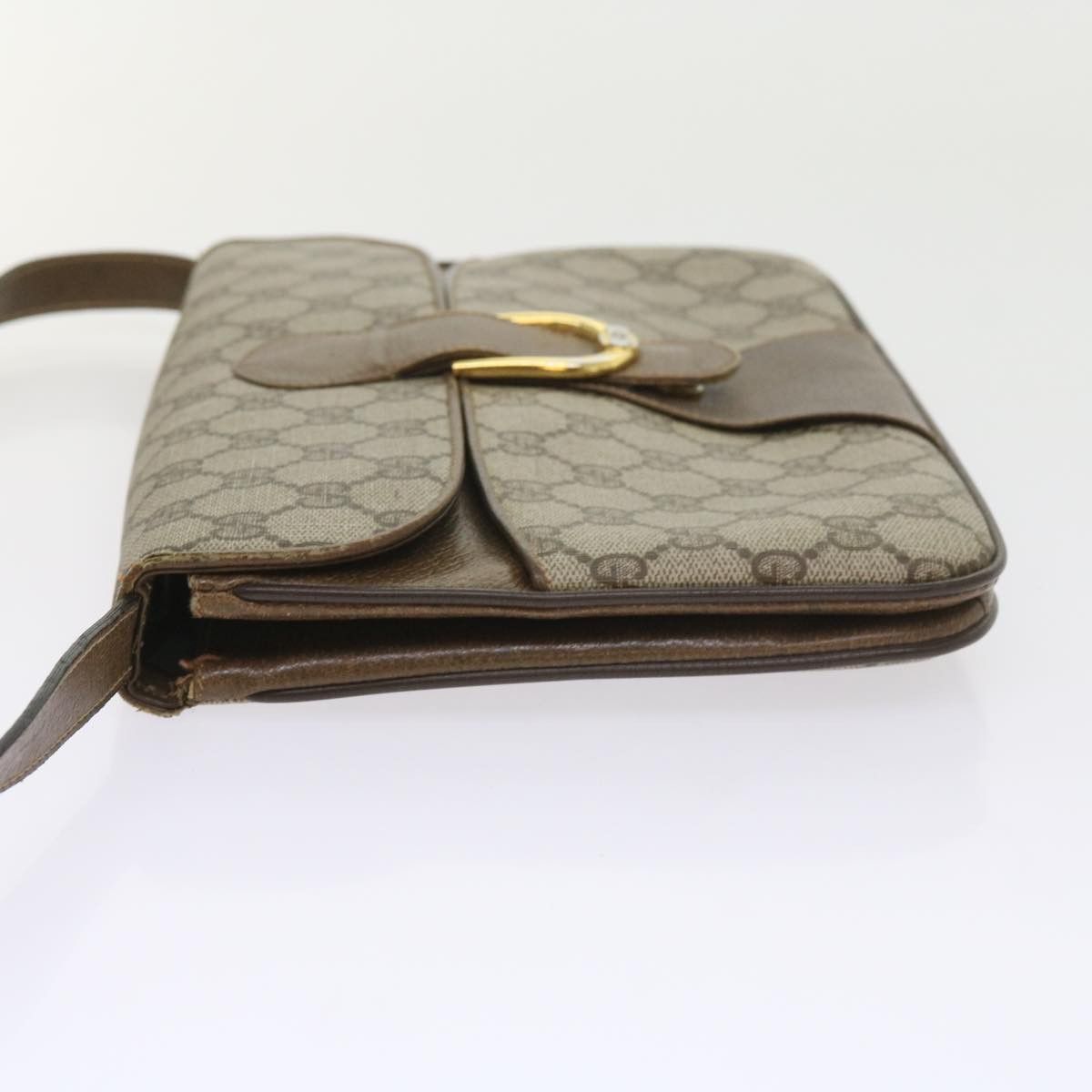 Gucci GUCCI GG Supreme Shoulder Bag Pvc Leather Beige Size ONE SIZE - 5 Thumbnail