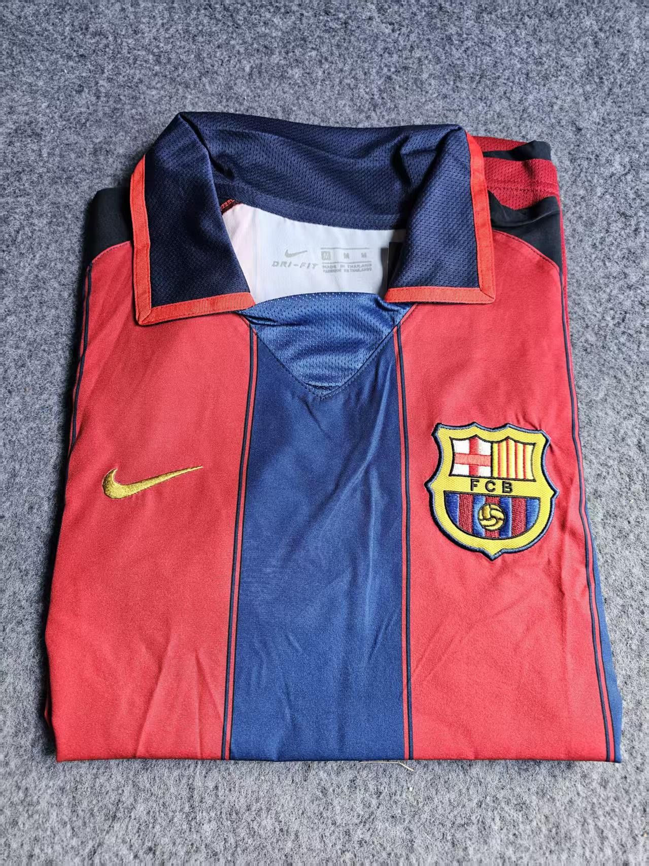 Other 2003 04 Barcelona Jersey Home Size US M / EU 48-50 / 2 - 2 Thumbnail