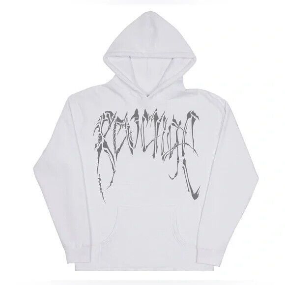 Revenge Revenge Bones Hoodie White (reflective) | Grailed