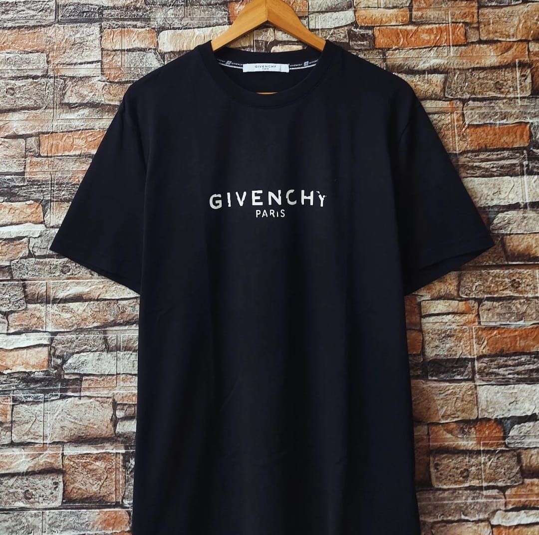 Givenchy GIVENCHY LOGO TSHIRT BLACK Size US XL / EU 56 / 4 - 4 Thumbnail