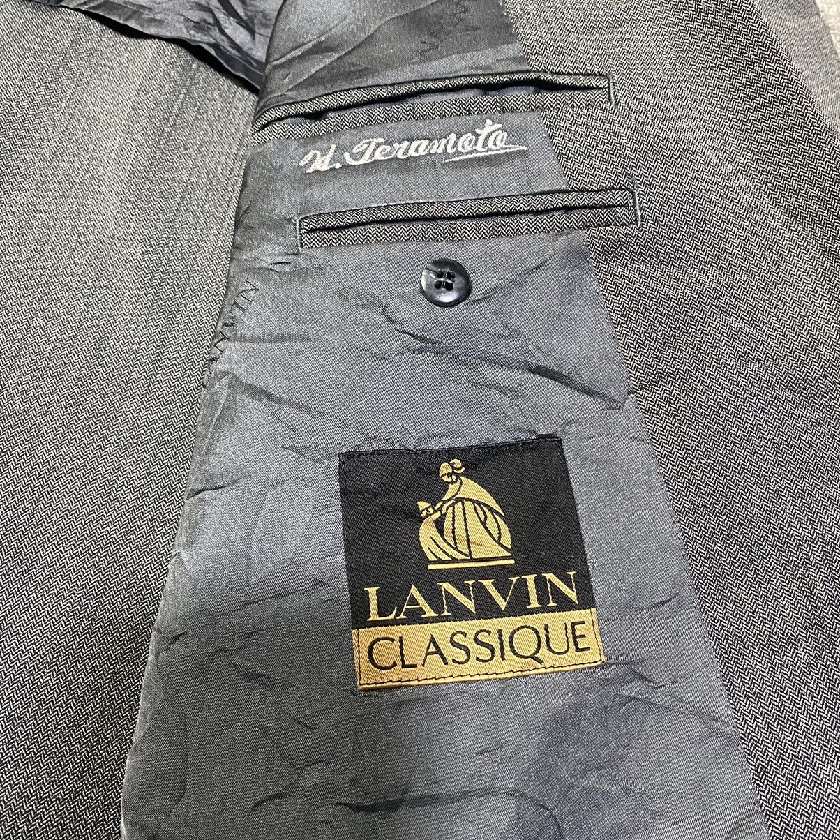 Lanvin × Vintage Vintage Lanvin Blazer Size 48S - 13 Thumbnail