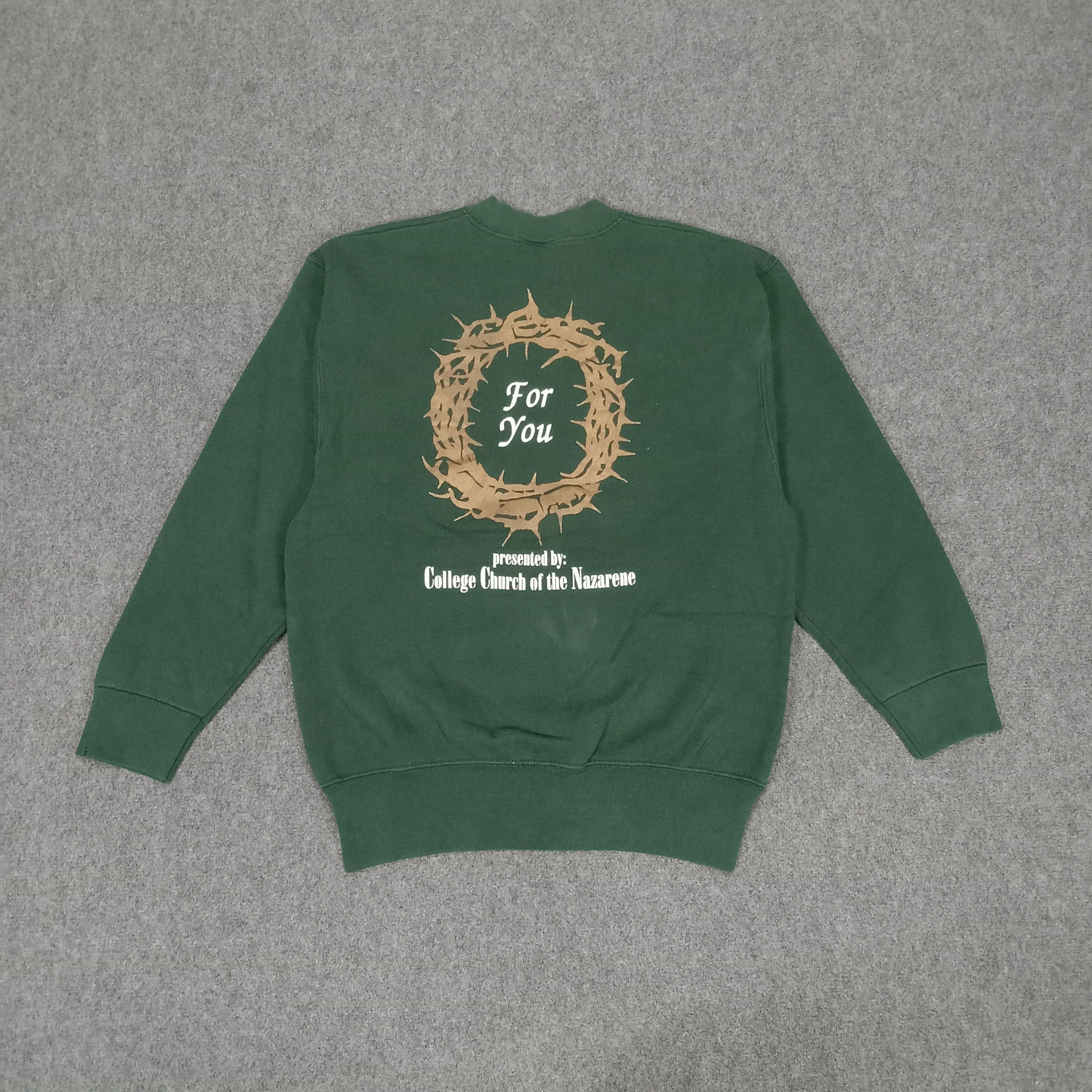 Vintage The Victor 1995 American College Sweatshirt Size US S / EU 44-46 / 1 - 6 Thumbnail
