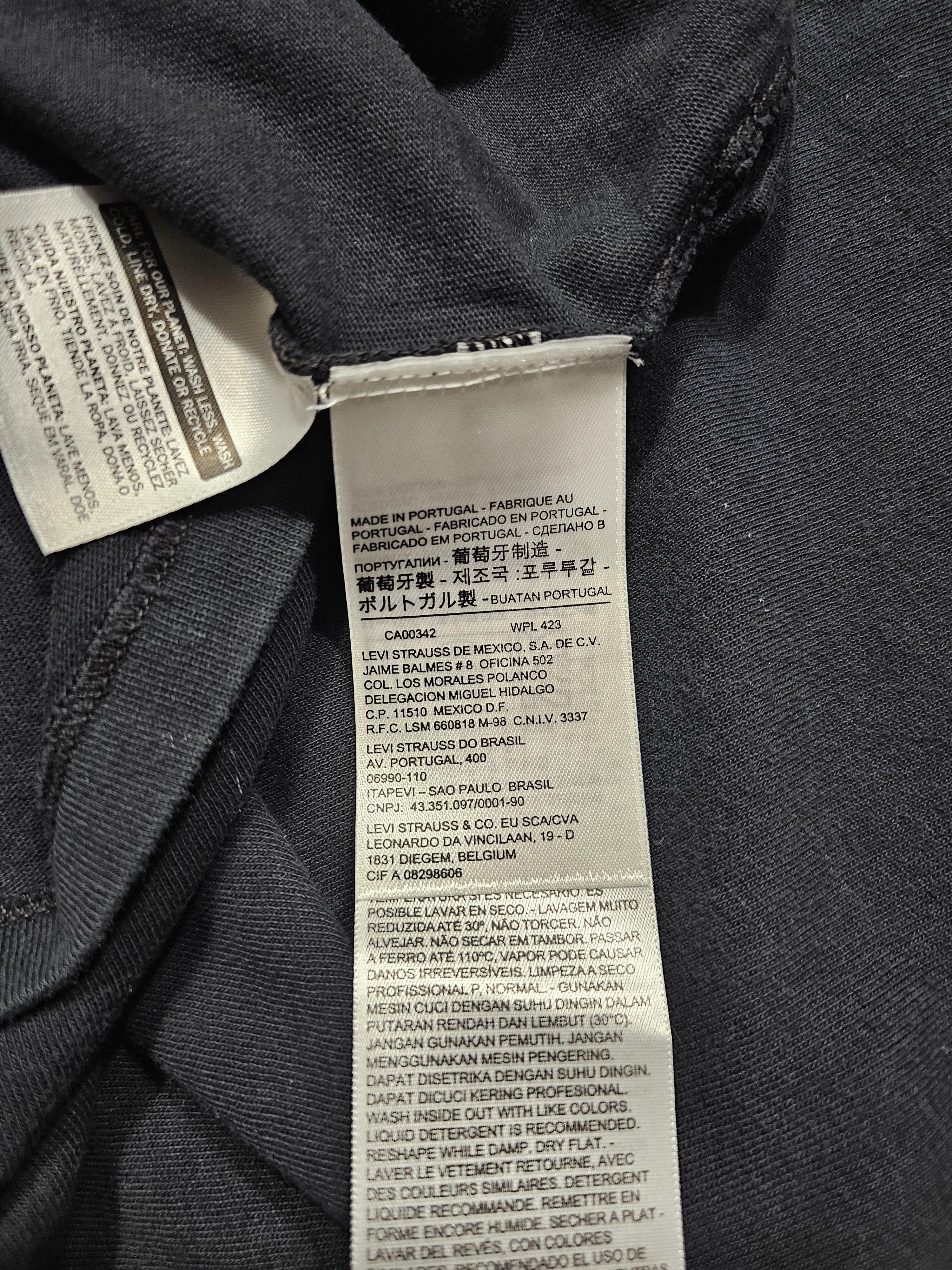 Levi's Vintage Clothing NWT LVC Levi's Vintage Clothing 1950s Sportswear Tee Black Size US XS / EU 42 / 0 - 7 Thumbnail