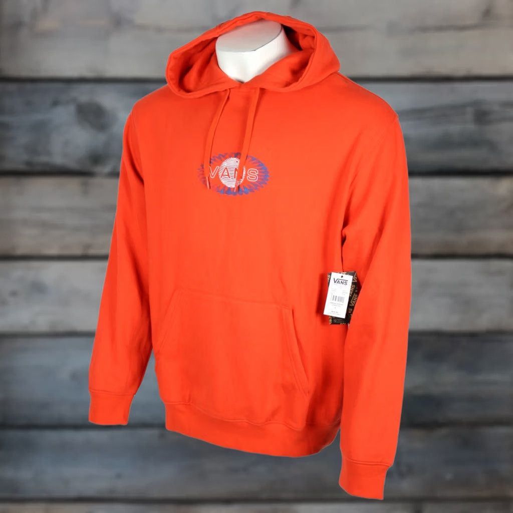 Vans VANS Opway Pullover Hoodie Sweatshirt Long Sleeve Large L Orange Mens Hoodie Size US L / EU 52-54 / 3 - 1 Thumbnail