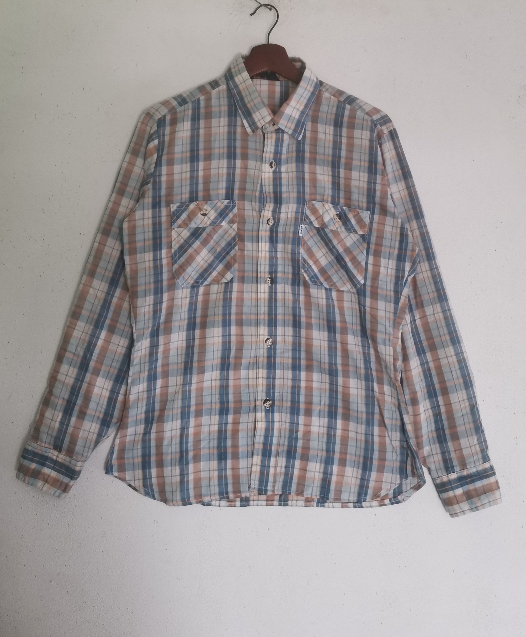 Levi's Vintage Clothing × Vintage Rare vintage Levi's shirt button ups nice design Size US M / EU 48-50 / 2 - 1 Thumbnail