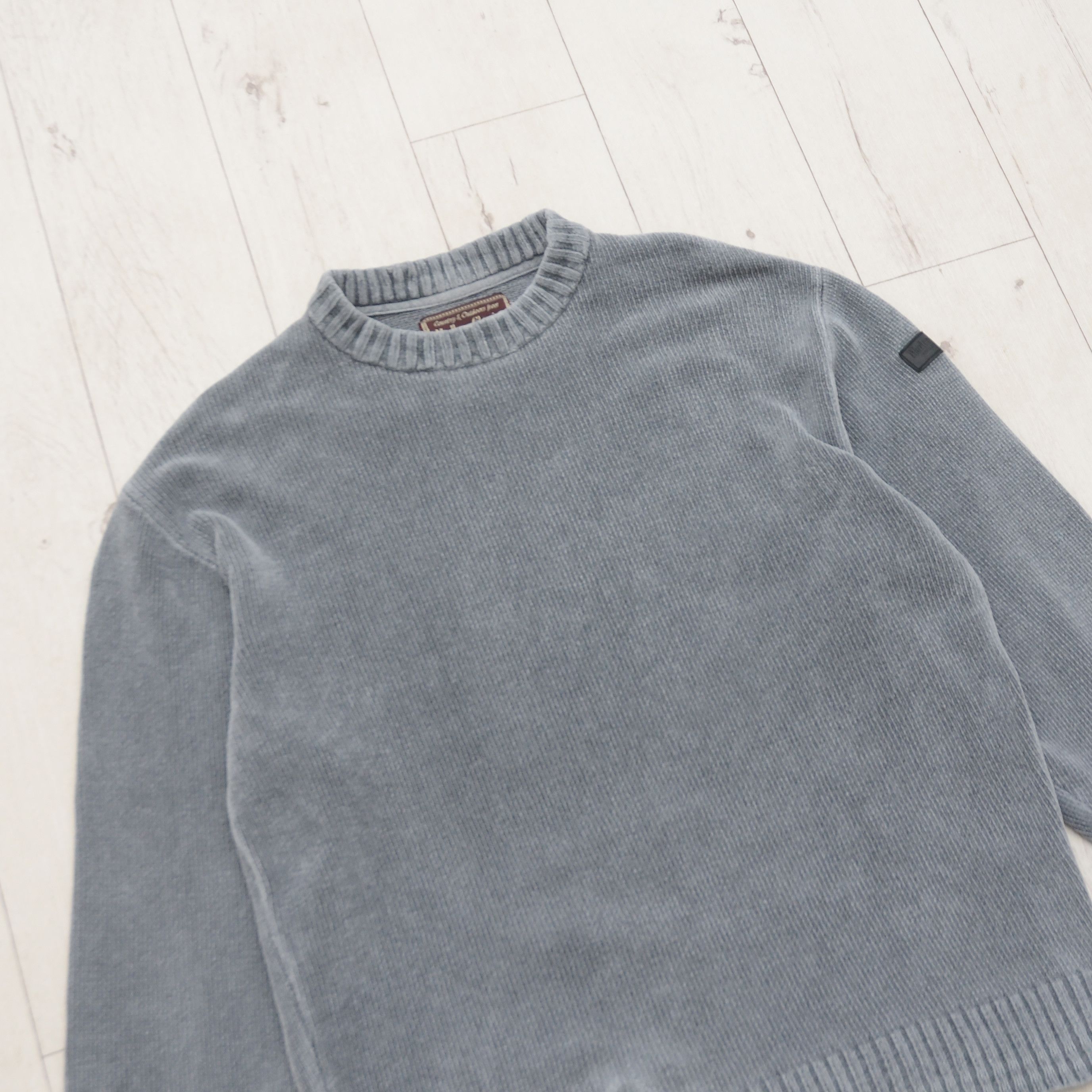 Marlboro Vintage Faded Marlboro Classic Velour Sweater Y2k Knited Size US L / EU 52-54 / 3 - 2 Thumbnail