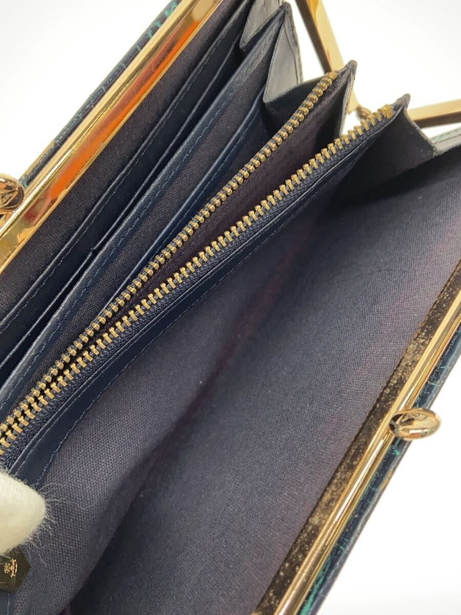 Vivienne Westwood Crocodile Embossed Orb Leather Wallet Size ONE SIZE - 5 Thumbnail