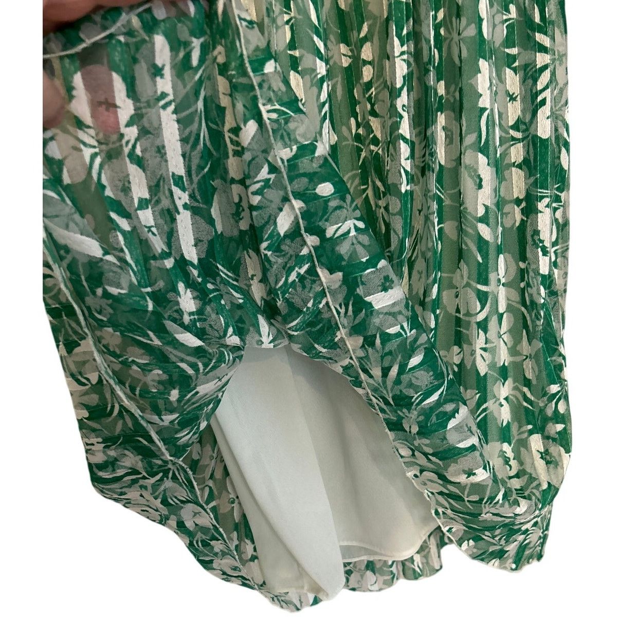 Vintage VTG Mary Martin Florida 1960's Floral Flutter Sleeve Dress 8 Size M / US 6-8 / IT 42-44 - 6 Thumbnail