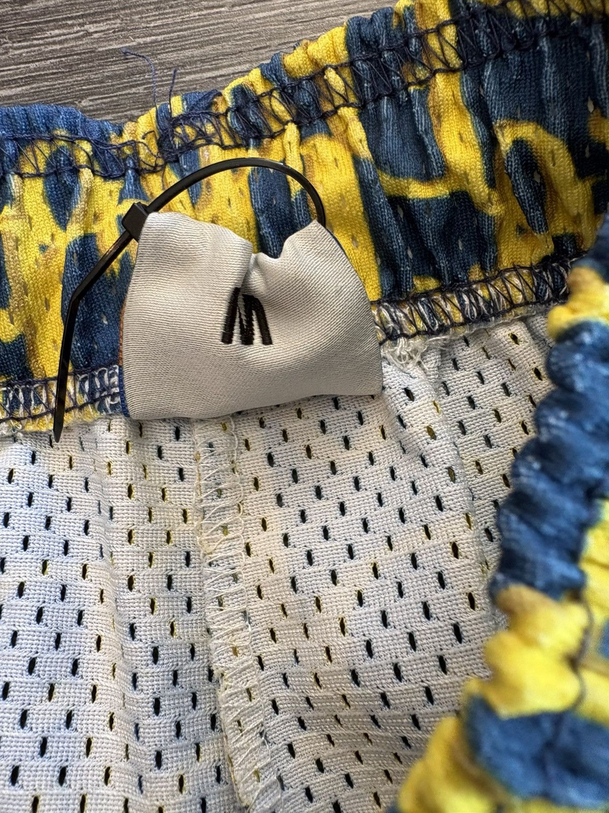 Bravest Studios Bravest Studios Dior Shorts Blue/Yellow M Brand New Size US 32 / EU 48 - 2 Thumbnail