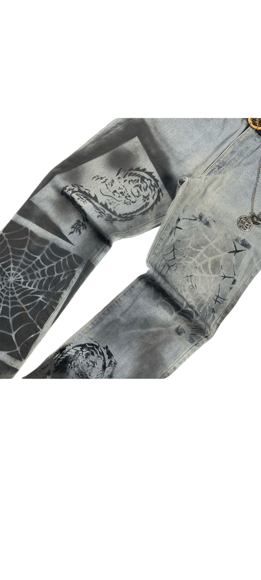 Beauty Beast × Hysteric Glamour × Japanese Brand Japanese rework retro punk jeans bootcut Size US 31 - 2 Thumbnail
