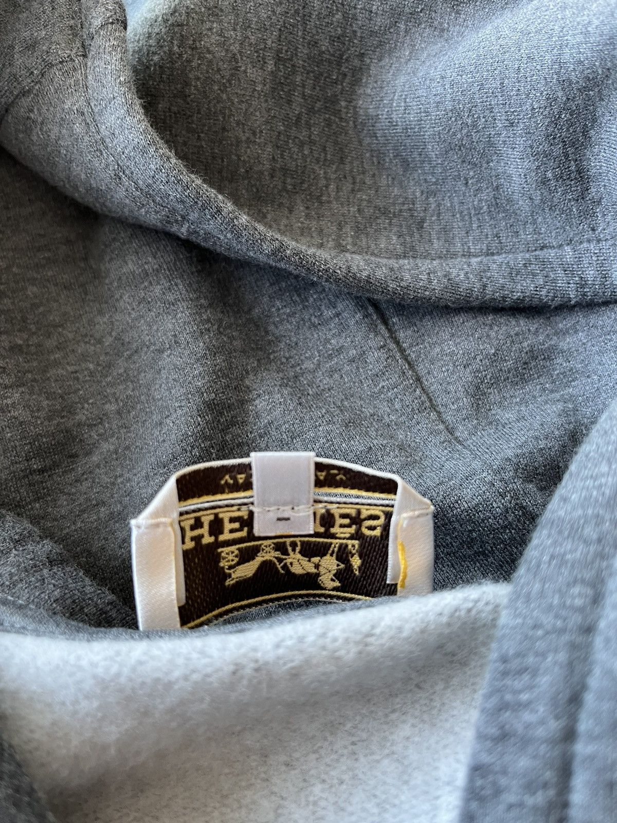 Hermes Super Runway Brand New Cashmere and Leather Hooded Sweater Size US L / EU 52-54 / 3 - 16 Thumbnail